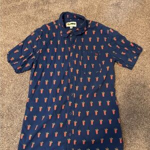 Tipsy Elves Men's Summer Casual‎ Button-Down